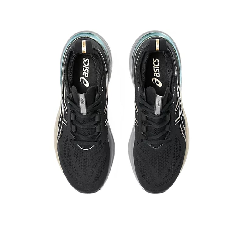 Asics Gel-Nimbus 26 Platinum Black & Champagne