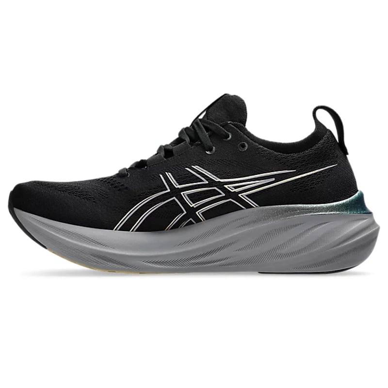 Asics Gel-Nimbus 26 Platinum Black & Champagne