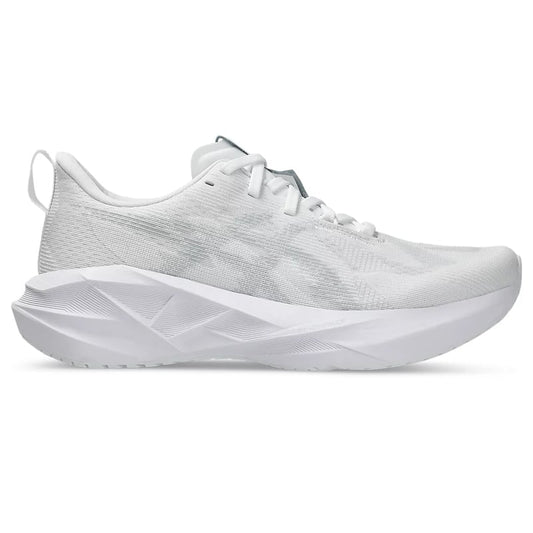 Asics Novablast 5 White & Piedmont Grey