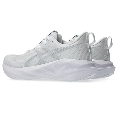 Asics Novablast 5 White & Piedmont Grey