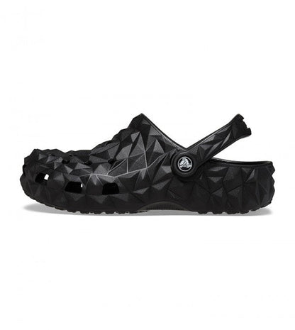 Classic Geometric Clog Black