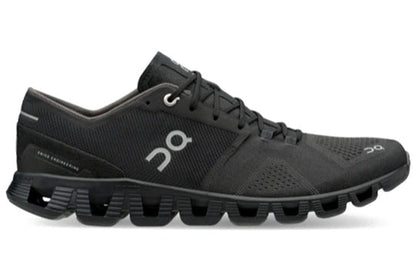 On Running Cloud X Black Asphalt Grey
