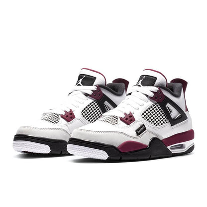 Air Jordan 4 Retro PSG White Neutral Grey