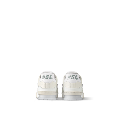 Louis Vuitton #54 Signature White Grey Trainer