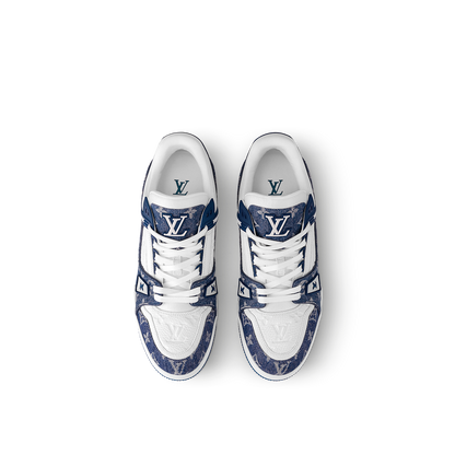 Louis Vuitton Blue White Trainer
